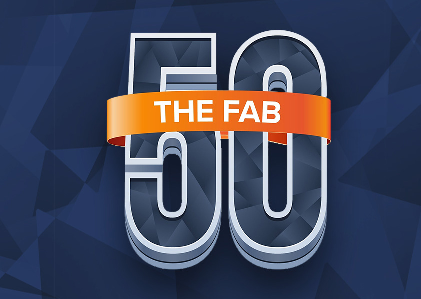 2020年展会被公认为行业领袖，被命名为2018年FAB 50