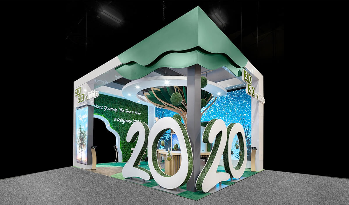 2020年的展览被公认为行业领先的展览构建器